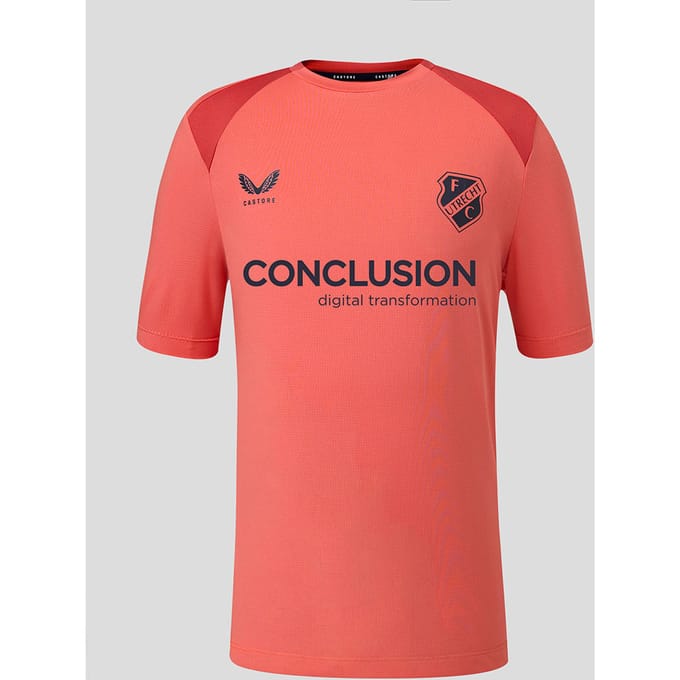 Fc Utrecht Training 26/27 Spelers T-shirt - Junior - Rosé