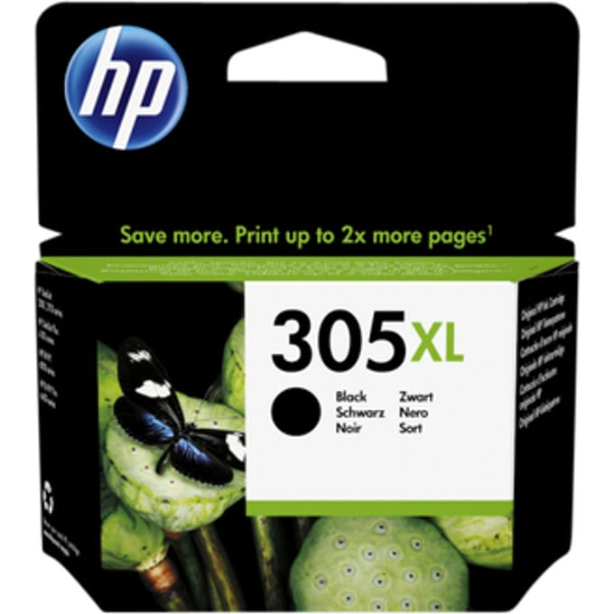 HP Inktcartridge 305XL (3YM62AE) Zwart Hoge capaciteit