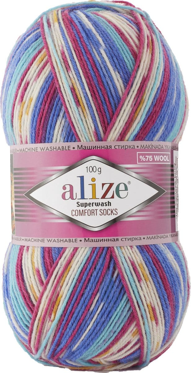 Sokkenwol Alize Comfort Superwash - 7654