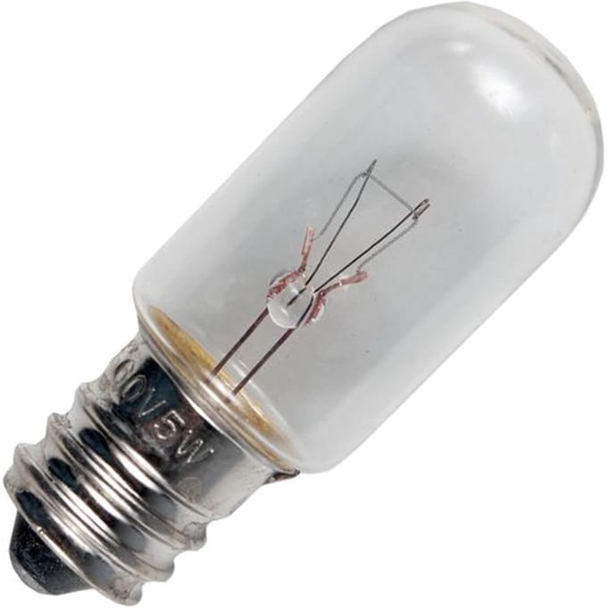 Signaallamp E12 24V 5W - 208 mAh - Per stuk - T16 Gloeilamp Ø16mm - 45mm - 2500K - Dimbaar