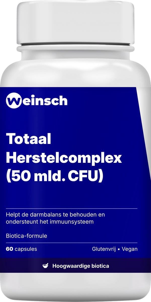 Weinsch Totaal Herstelcomplex (50 mld. CFU) | 433mg | 60 capsules