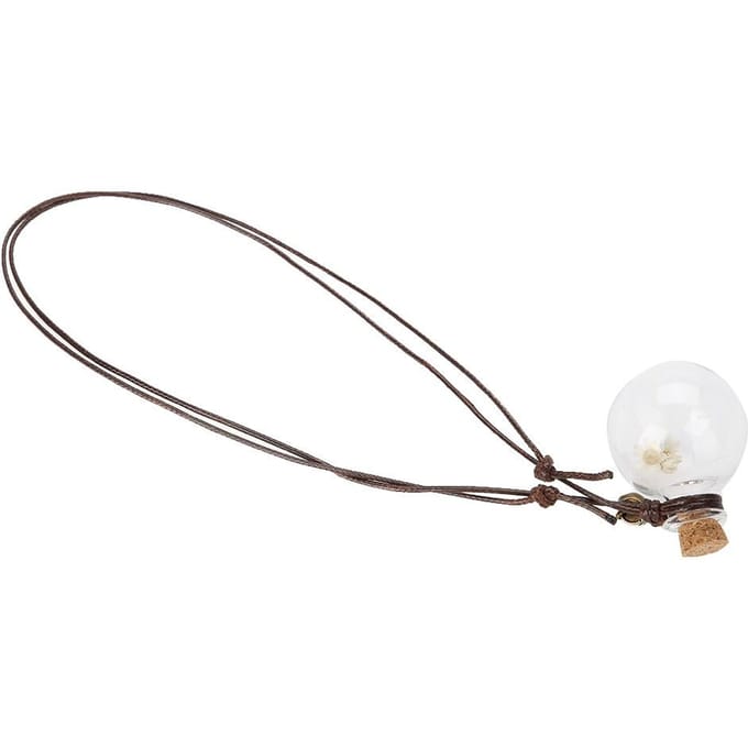 Auto Hanger Leeg Parfumflesje Met Bloem Hanger Verfrisser Geur Auto Decor 2.8 2.8 white