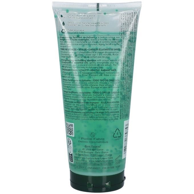 René Furterer Forticéa Fortifying Ritual Energising Shampoo met Essentiële Oliën 200 ml