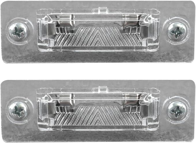 Kentekenplaatlampen Auto - Nummerplaat Verlichting - Voertuig Verlichting - Directe Vervanging - 12 Volt 55 Watt - Wit