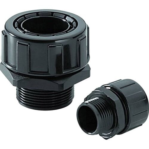 LAPP 55502473 SILVYN® MPC PG16 BK Slangbevestiging Zwart PG16 Recht 10 stuk(s)