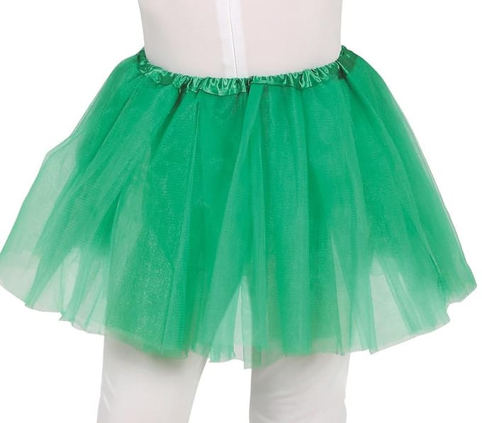 Jupe Tutu Vert Foncé Tulle 30cm green