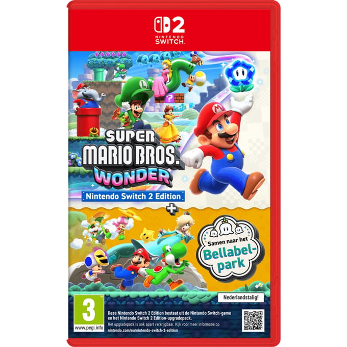 Super Mario Bros. Wonder Nintendo Switch 2 Edition + Samen naar het Bellabelpark - Nintendo Switch 2