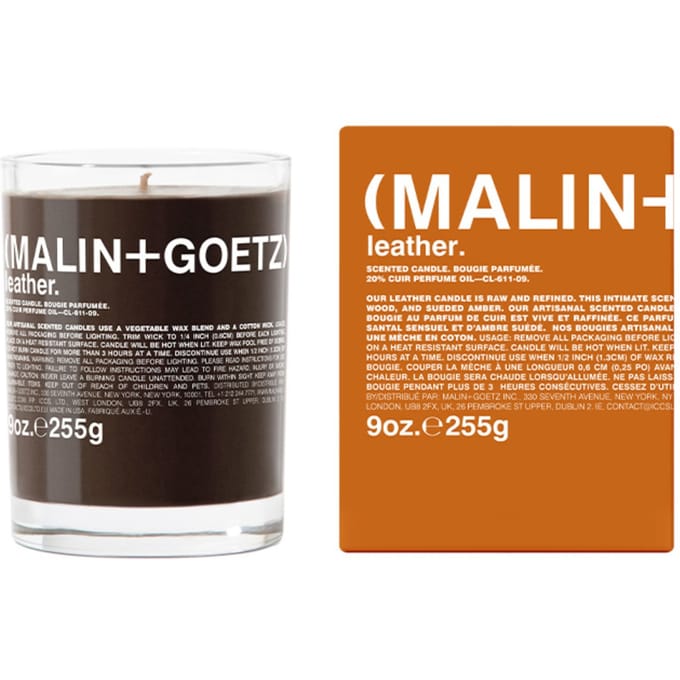 Malin + Goetz Leather Candle