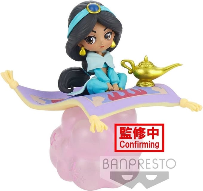 Disney Q Posket Stories Mini Figure Jasmine Ver. B 10 cm