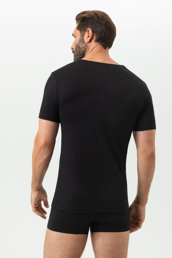mey Herren Shirt Met V-Hals Serie Dry Cotton