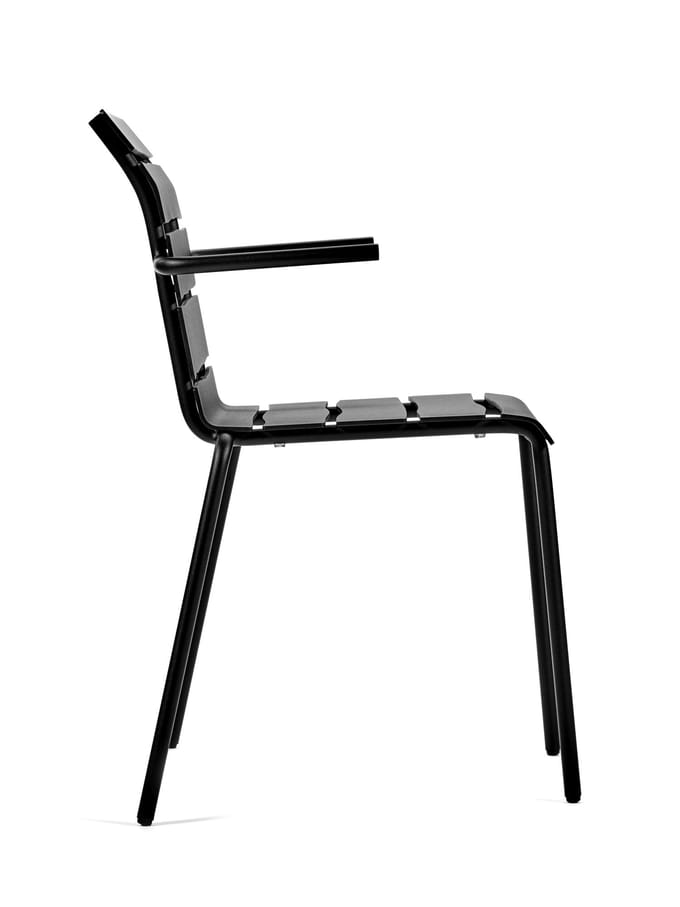 valerie_objects Aligned Armleunstoel - zwart