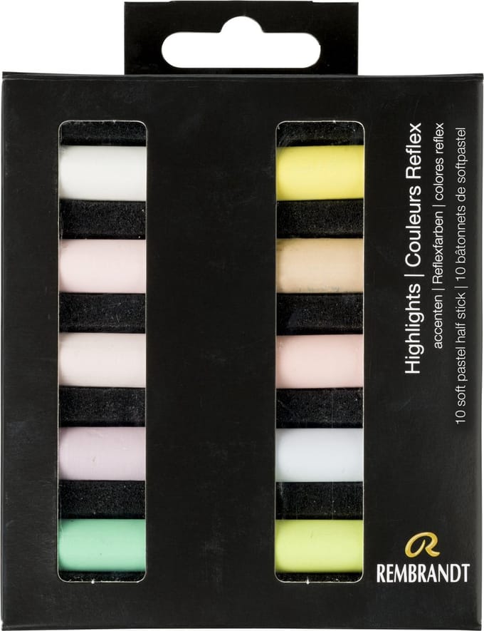 Rembrandt softpastel half 10 Accentkleuren