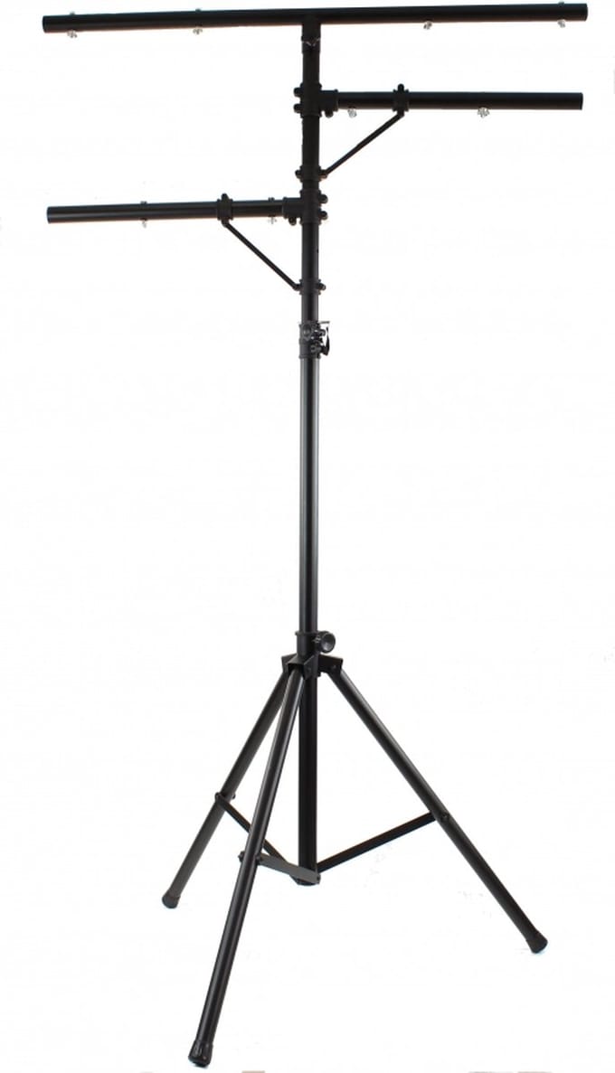 BoomTone DJ LT2 licht statief met 3 bevestigings balken