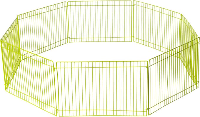 Adori Hamster Ren 8 Panelen - Dierenverblijf - Ø90 cm Groen