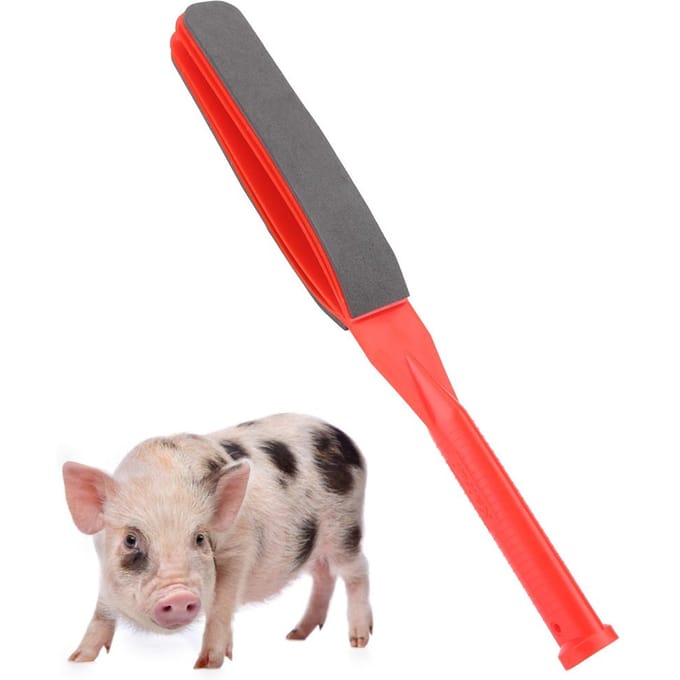 50.5cm Handheld Varkenszweep Stock Prod Bewegingshulpmiddel Veiligheids-Stock Prodder Veehouderijapparatuur gray