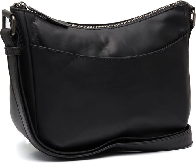 Chesterfield Henderson Waxed Pull Up Schoudertas - Zwart