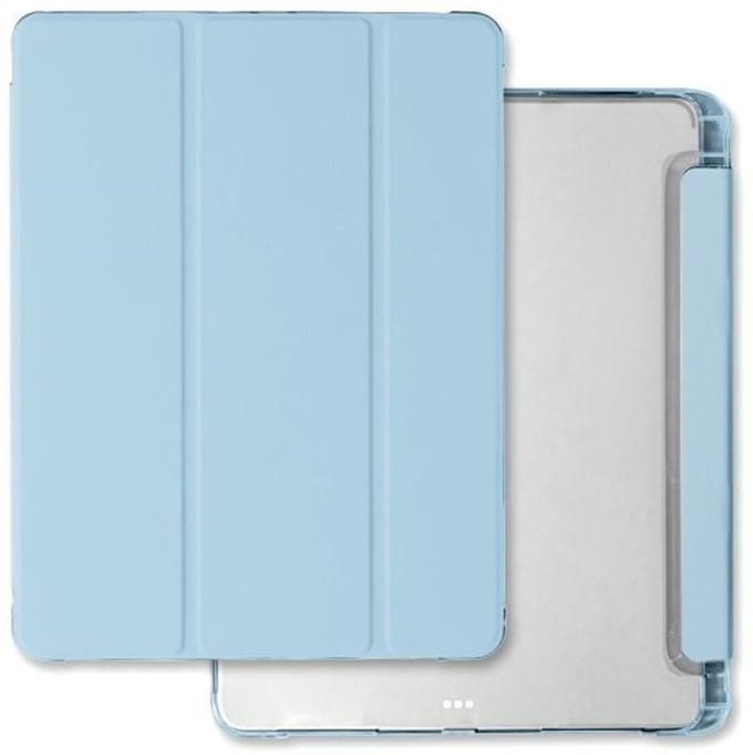 Mercury Clear Back Cover - Tablet Sleeve - iPad Pro 13 - Jasnoniebieski - Elegante Bescherming