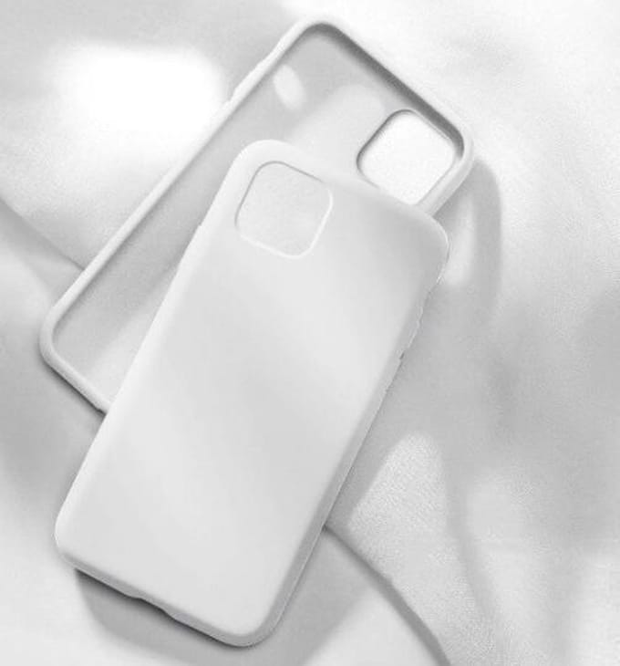 MM&A TPU Back Cover Case Hoesje geschikt voor Apple iPhone 11 – Harde Plastic – TPU Case – Grijs