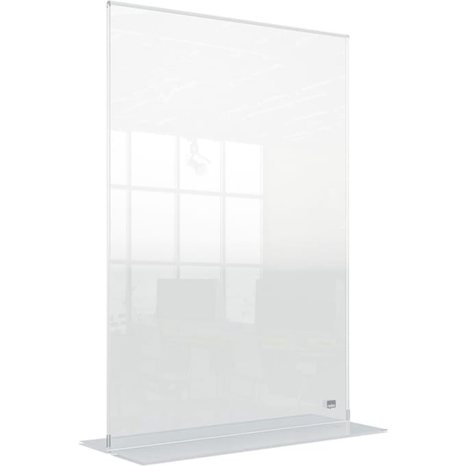 Nobo Premium Plus A3 Vrijstaand Posterframe/Informatiebord - Dubbelzijdig - Transparant Acryl