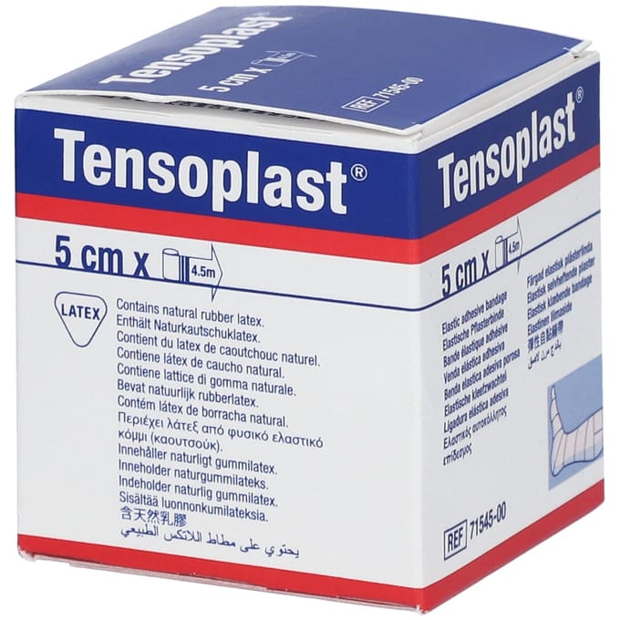 Tensoplast Band 5cmx4,5m 1 Verband(en)