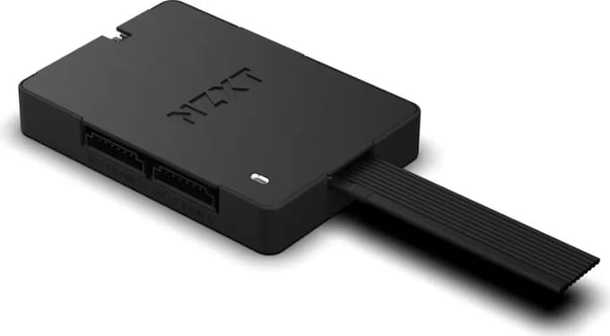 NZXT Control Hub - Digital RGB Lighting & Fan Speed Controller Zwart