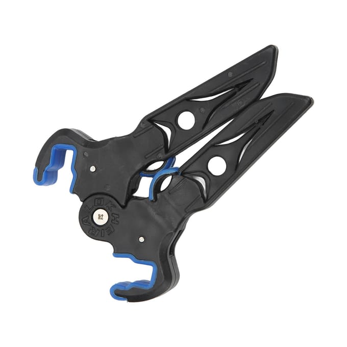 Composiet katrol boogbeugel mini boogschietstandaard rubberen boogstandaard voor buitenactiviteiten long blauw