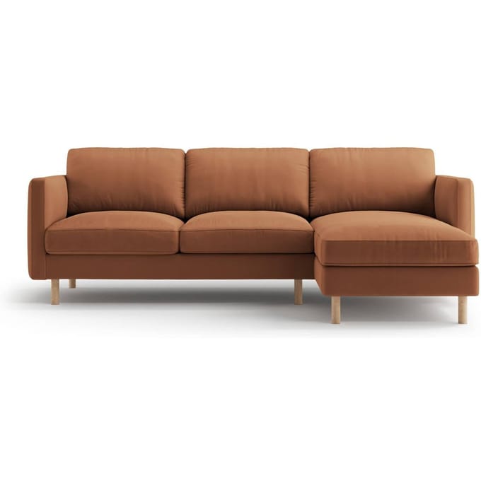 Hoekbank Eden rechts velvet | Micadoni