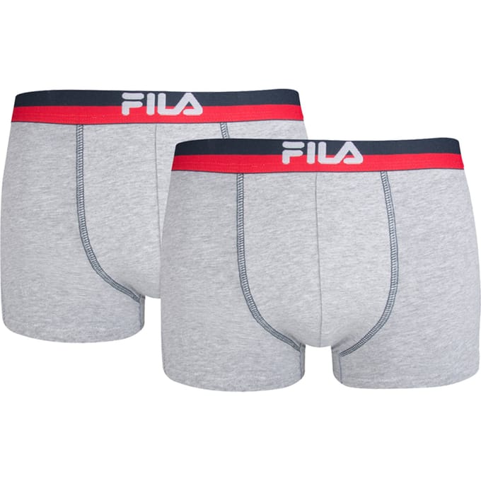 Fila Boxershort Urban 2-Pack Met Logo Tailleband Katoen