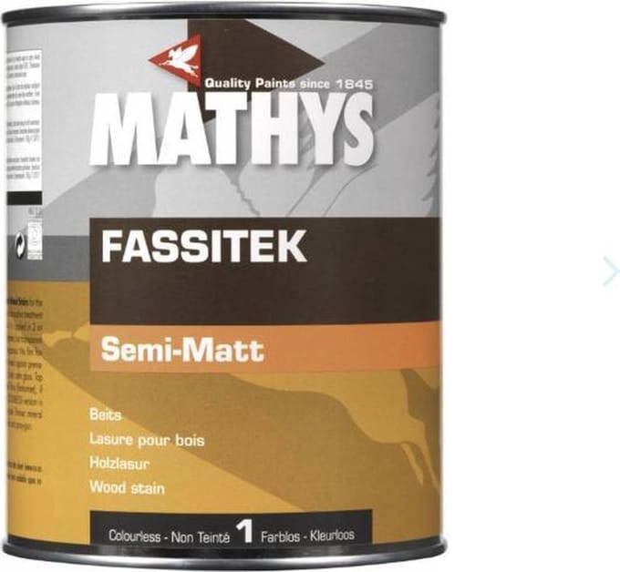 Mathys Fassitek Semi-Matt - 19 - Ceder - 1 l - 15 m²/l