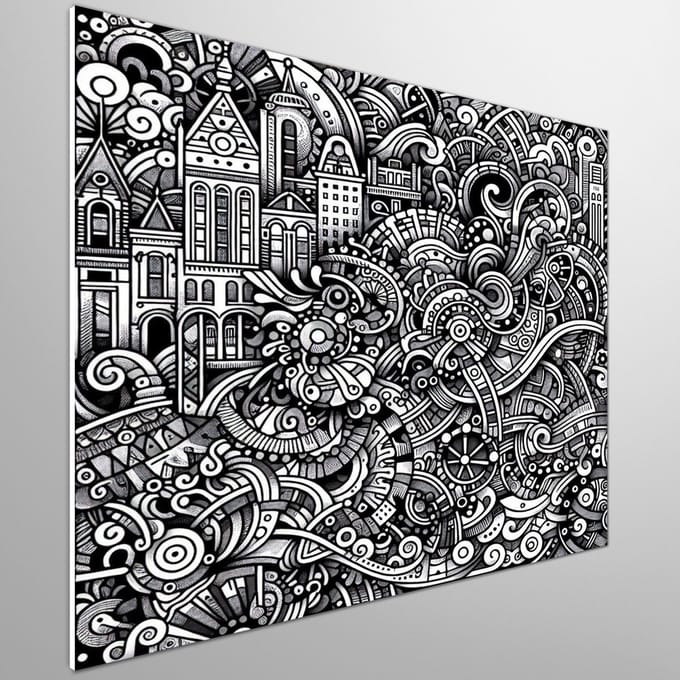 Kunstprint | Wanddecoratie | Forex | 75 × 75 cm