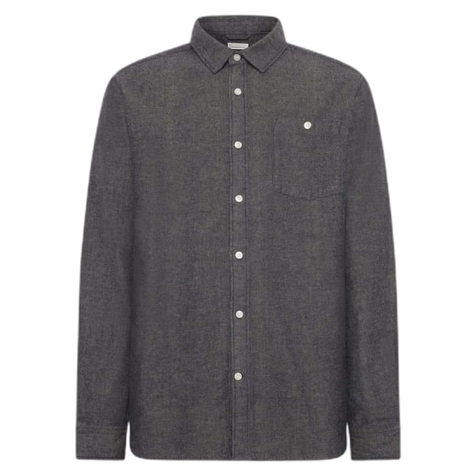 Katoenen flanellen shirt KnowledgeCotton Apparel Fishbone - GOTS