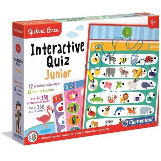 Clementoni Interactive Quiz Junior Bordspellen