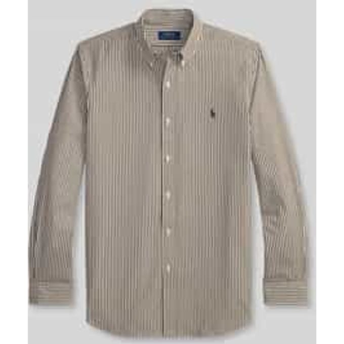 Slim fit vrijetijdsoverhemd van katoenmix