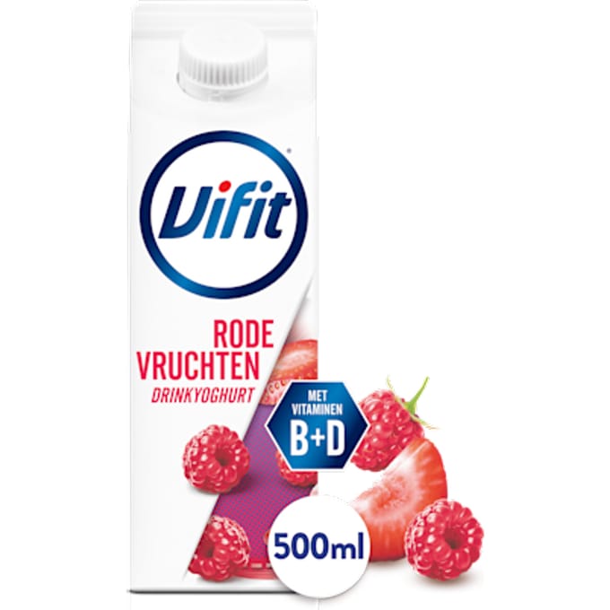 Drink rode vruchten