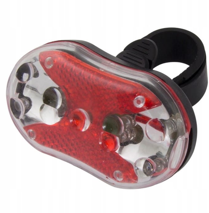 Sterkere LED Fietslamp Achter - 7 standen, waterdicht