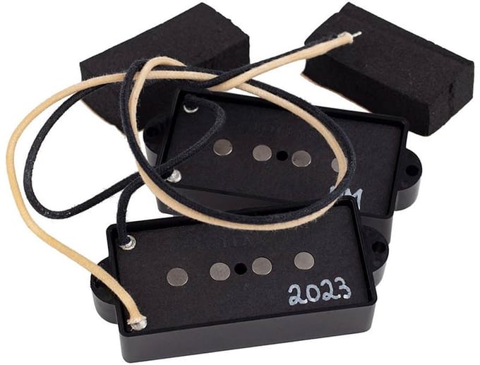 Lollar PB 'Split Coil' Pickup - Zwart 11.0K