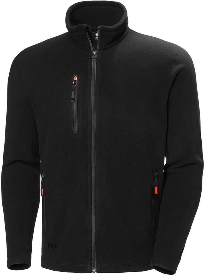 Helly Hansen Oxford Fleece Jacket 72026 - Mannen - Zwart - S