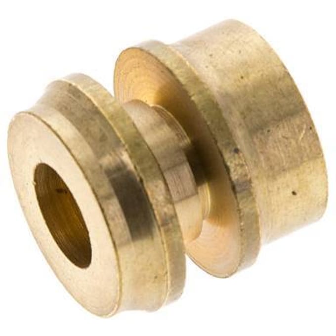 8mm Brass Rechte Knelfitting DN 1676bar DIN EN 1254-2