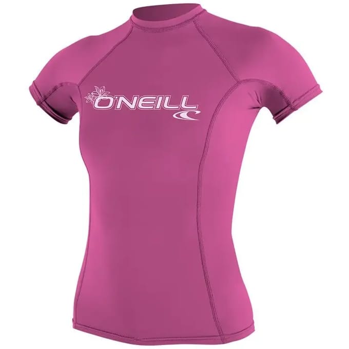 O'Neill - UV-werend T-shirt voor dames performance fit - roze - maat M