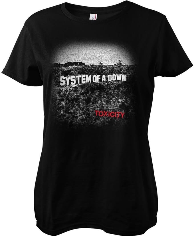 System Of A Down Dames Toxicity Girly T-shirt WMX-5-SOAD001-H57-1