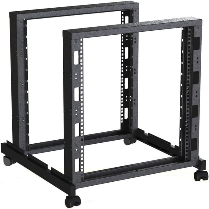 Open Frame Rack Behuizing 12U 19 Inch 600mm Diepte voor Server en Netwerk
