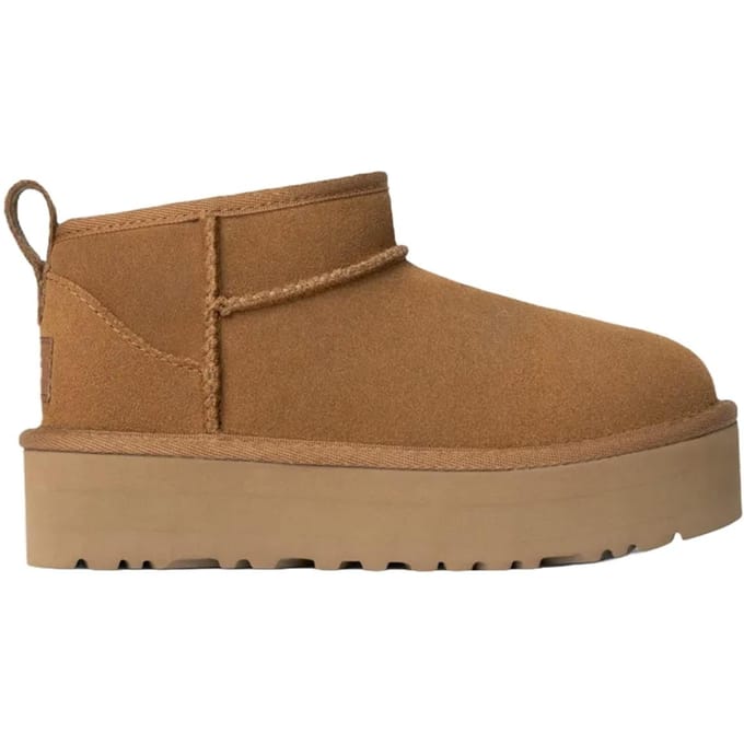 UGG Classic Ultra Mini Platform Boot - GS - Chestnut - Maat EU 37