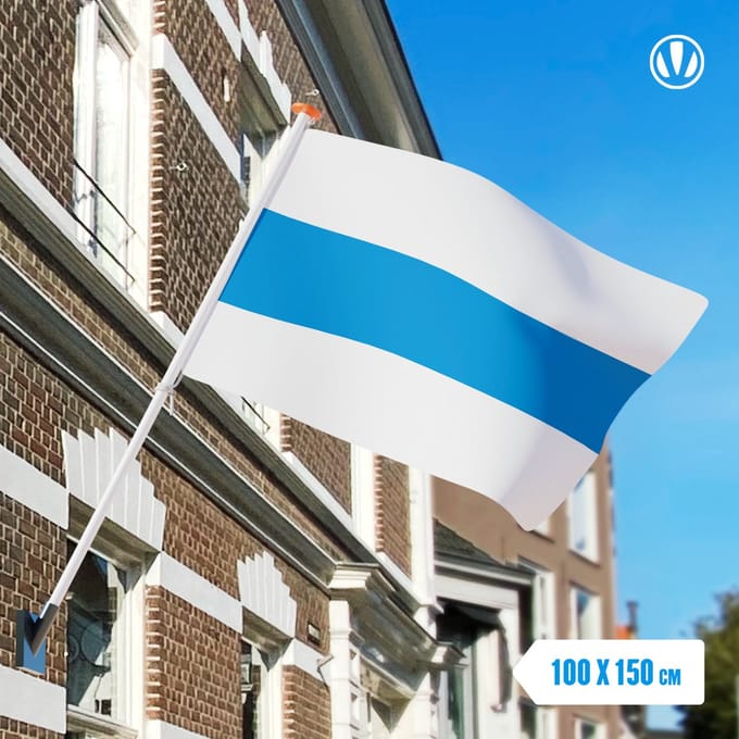 Vlag Rusland Vrede wit blauw wit 100x150cm