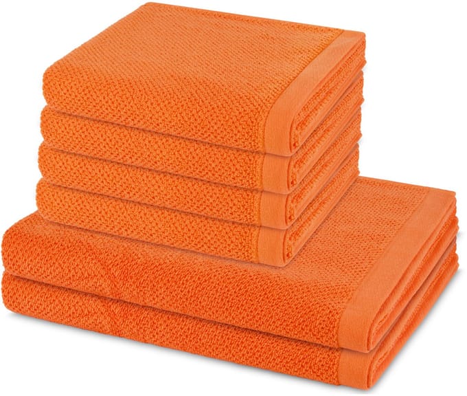 Möve Sonstiges 4 X handdoek 2 X douchehanddoek - in set 6 pack Bliss