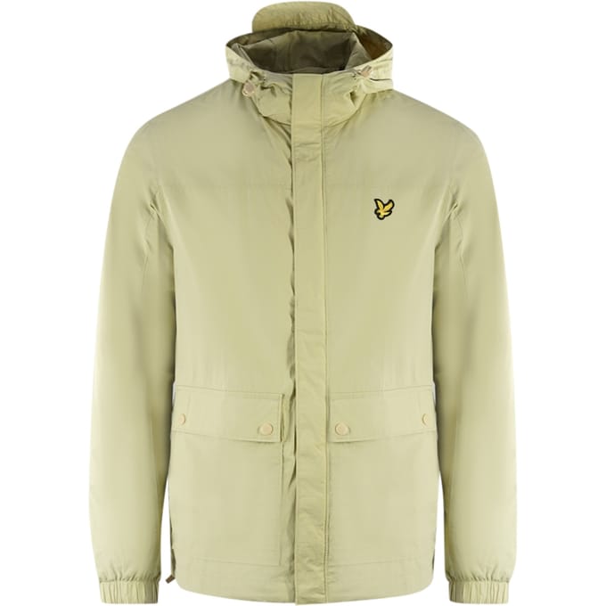 Lyle & Scott Hooded Pocket Light Green Jacket