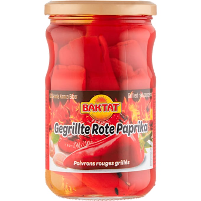 Gegrilde paprika