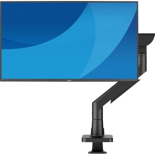 iiyama DS6001C-B1 mounting kit - for monitor/desktop - gas spring - black - Max 27 kg - recommended for 49"