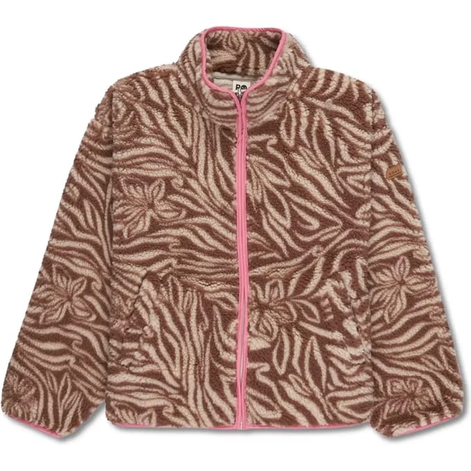 Fleece met rits voor meisjes Roxy Like Electricity