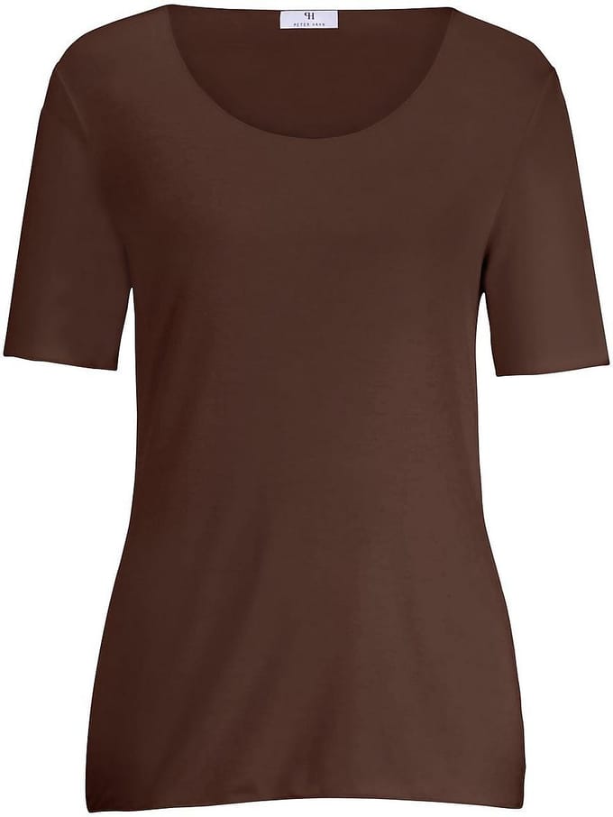 Shirt Van Peter Hahn bruin