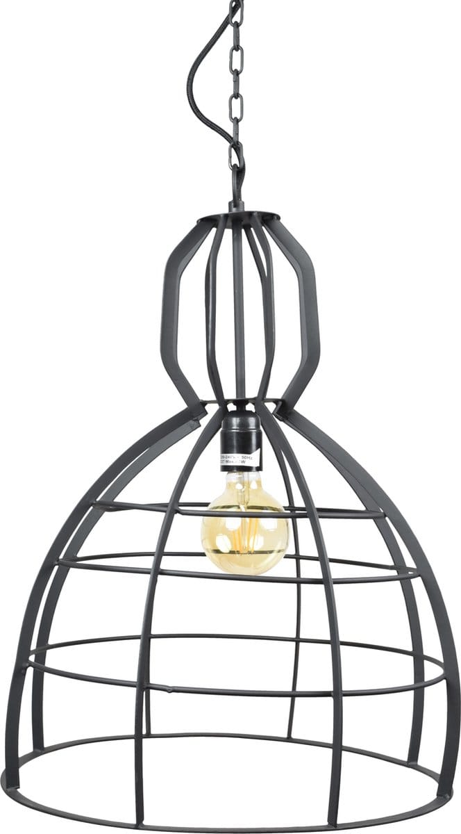 Urban Interiors Scandic Hanglamp Zwart - Open structuur - Ø40